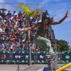 Rayssa ficou na 12ª colocação; Pâmela Rosa em 11º; e Duda Ribeiro acabou em 14º lugar - Giulian Serafim/PMPA
