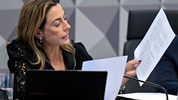 Relatora da CPI das Bets, a senadora Soraya Thronicke (Podemos-MS) pede o indiciamente da influencer e mais 15 pessoas - Edilson Rodrigues/Agência Senado