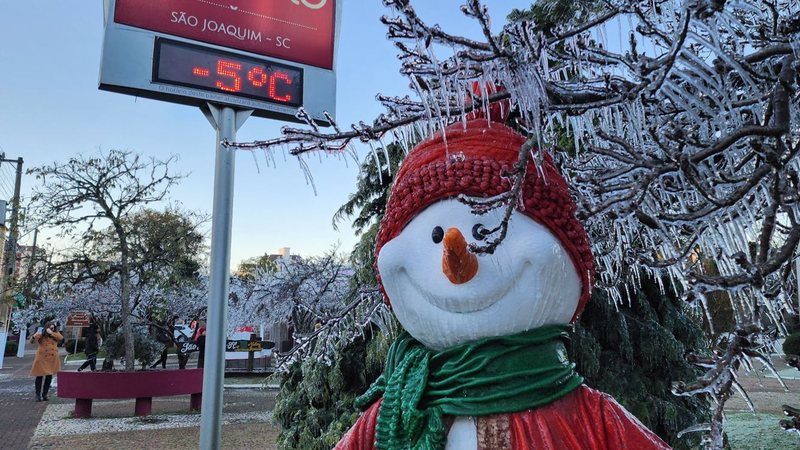 Algumas ondas de frio especiais podem levar o ar polar até para áreas da região Norte do Brasil causando o fenômeno da friagem na região de Rondônia, no Acre e no sul do Amazonas - Wagner Urbano/Secom Santa Catarina