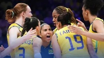 A Alemanha já tinha dado trabalho contra as italianas, na quinta-feira - Página oficial do Instagram da Confederação Brasileira de Voleibol
