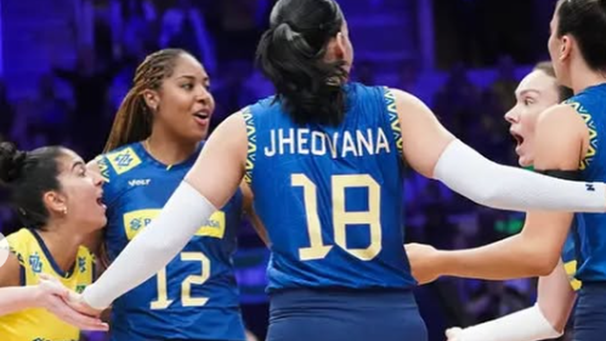O próximo jogo do Brasil na Liga das Nações será no dia 18 de junho, contra a Bélgica - Reprodução/Instagram @cbvolei