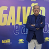Narrador Galvão Bueno para seu programa "Galvão e Amigos" - Renato Pizzutto/Band