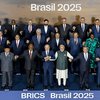 Chefes de Estado e de governo na reunião do Brics: Casa Branca diz que Trump monitora de perto o encontro - Ricardo Stuckert / PR