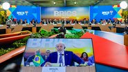 Lula na reunião do Brics: "É preciso colocar o desenvolvimento sustentável no "entro do debate" - Ricardo Stuckert / PR