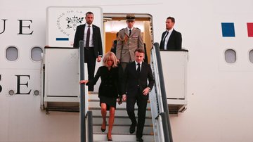 O casal Macron abril um processo de difamação contra a influenciadora americana em um tribunal de Delaware (EUA) - Jorge William/G20  /. Fotos Públicas