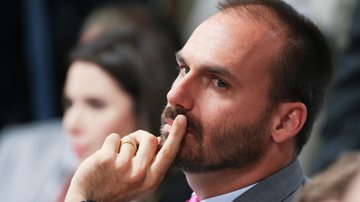 Eduardo Bolsonaro pediu que os aliados e apoiadores de Jair Bolsonaro "foquem" na carta escrita pelo ex-presidente - Fotos Públicas