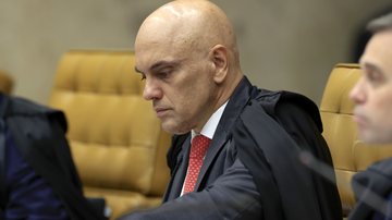 O ministro do STF, Alexandre de Moraes, ampliou as restrições a visitas a Jair Bolsonaro, em prisão domiciliar - Rosinei Coutinho/STF