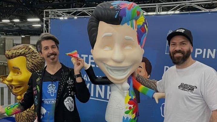 Patrícia Abravanel anunciou a Caravana do Silvinho durante a exibição do Programa Silvio Santos na Páscoa - Reprodução/Instagran/@caravanadosilvinho
