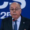 O chanceler Mauro Vieira assina a carta e endereçada ao secretário de Comércio dos EUA juntamente com Alckmin - Joédson Alves/Agência Brasil