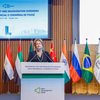 Dilma defendeu que o NDB esteja na vanguarda de esforço de sustentabilidade e disse esperar que esta seja a década de ouro do NDB - Ricardo Stuckert/PR