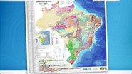 Novo mapa apresenta dados mais recentes, novas interpretações e os avanços científicos sobre a formação geológica brasileira - Divulgação/SGB