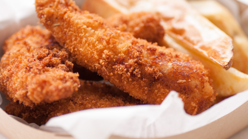 Quando se trata de frango empanado, a crocância é o que faz toda a diferença - Foto: Envato Elements