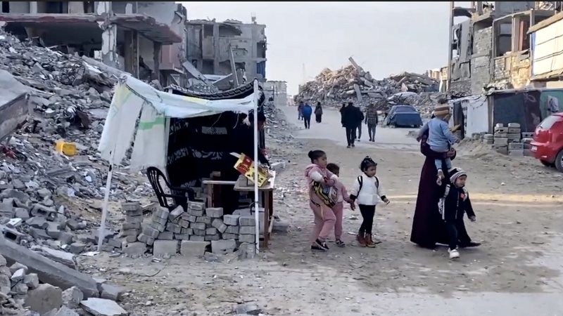 Gaza foi alvo de bombardeios israelenses; proposta prevê pausa nas hostilidades por 60 dias - RS / Fotos Públicas
