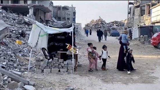 Gaza foi alvo de bombardeios israelenses; proposta prevê pausa nas hostilidades por 60 dias - RS / Fotos Públicas