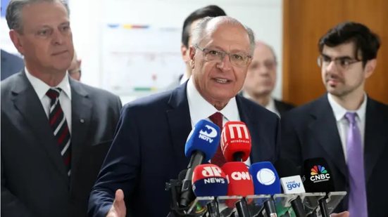 "(Sobretaxa) É prejudicial ao Brasil e é prejudicial aos Estados Unidos”, completou Alckmin - Valter Campanato/Agência Brasil