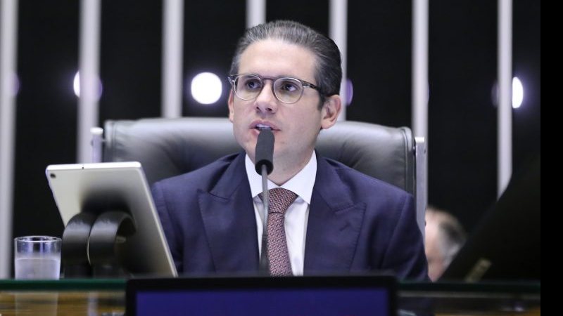 O presidente da Câmara, Hugo Motta, afirmou que decisão de aumentar IOF foi exclusiva da Fazenda - Kayo Magalhães / Câmara dos Deputados