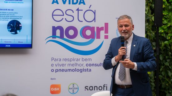 Presidente da Sociedade Brasileira de Pneumologia e Tisiologia (SBPT), Ricardo Amorim alertou para aumento dessas doenças - Junior Rosa/SBPT