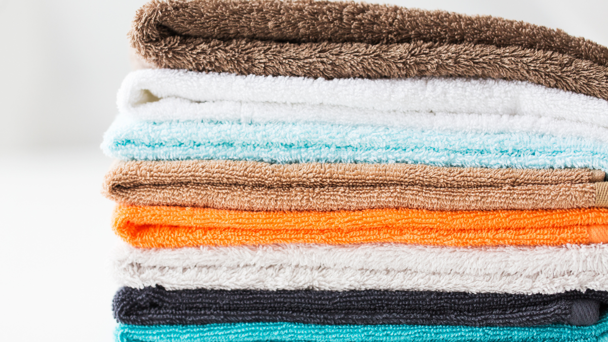 A higiene das toalhas é tão importante quanto tomar banho - Foto: Envato Elements