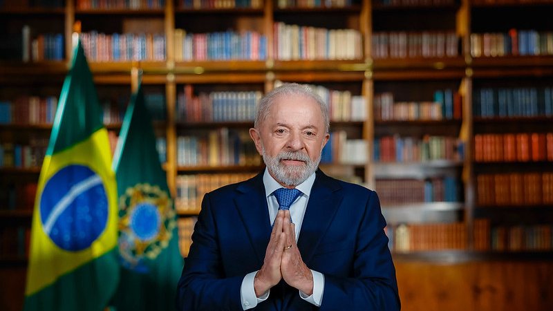 Lula vai à TV em cadeia nacional para se defender de críticas do presidente dos EUA, Donald Trump - Ricardo Stuckert/PR