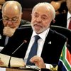 O presidente Lula na sessão plenária do encontro dos Brics, nesta segunda-feira - Felix Averbug/Ato Press/Estadão Conteúdo