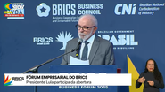 Presidente Lula destaca IA, sustentabilidade e conflitos geopolíticos em discurso - Reprodução Agência Gov