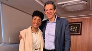 O ministro Fernando Haddad deu entrevista ao canal Nath Finanças - Reprodução Instagram