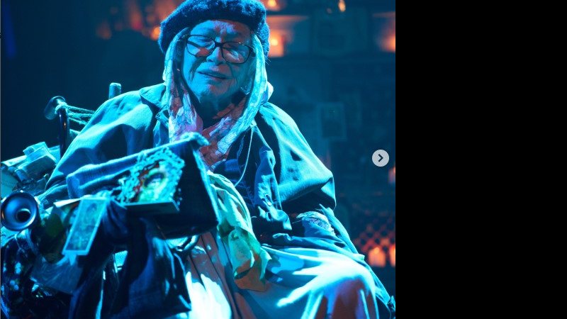 Nathalia Timberg estrela a peça "A mulher da van", em São Paulo - Reprodução Instagram