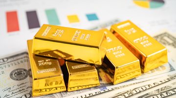 Nível elevado de incertezas faz investidores correrem para ativos mais seguros de investimento, como o ouro - Envato