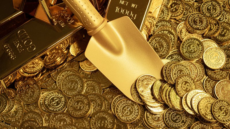Analistas projetam que a cotação do metal preciso neste ano pode se aproximar de US$ 4 mil por onça-troy - Envato