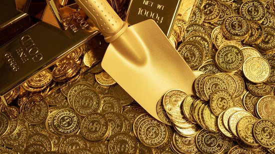 Analistas projetam que a cotação do metal preciso neste ano pode se aproximar de US$ 4 mil por onça-troy - Envato