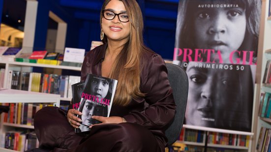 Registro do lançamento do livro da cantora Preta Gil, que faleceu neste domingo, 20, vítima de câncer colorretal - Tiago Queiroz/Estadão