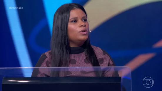 Sergipana errou a pergunta do milhão sobre futebol por muito pouco - Foto: Reprodução/Globoplay