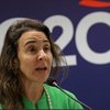Tatiana Rosito disse que muitos projetos na área de transição climática envolvem novas tecnologias ou maiores riscos - Wilson Dias/Agência Brasil