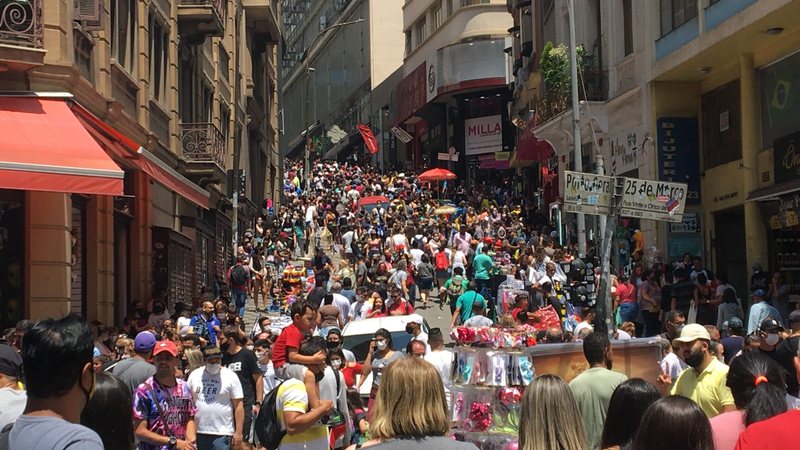 Até a rua 25 de Março é citada na peça de acusação dos EUA ao Brasil sobre práticas comerciais consideradas injustas - Paulo Pinto/Fotos Públicas