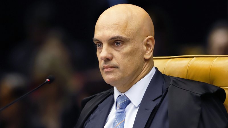 O ministro Alexandre de Moraes manteve as medidas cautelares contra o ex-presidente Jair Bolsonaro - Rosinei Coutinho/STF