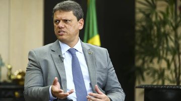 Tarcísio de Freitas se destaca para reeleição em uma possível disputa contra Márcio França (PSB-SP), Fernando Haddad e Geraldo Alckmin (PSB-SP) - Marcelo Camargo/Agência Brasil