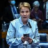A senadora Tereza Cristina pediu calma e disse que Brasil e EUA têm longa parceria e seus povos não devem ser penalizados - Reprodução / Agência FPA