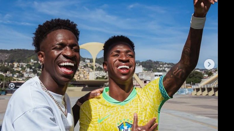 Vini Jr: "Está muito parecido. Nunca imaginei chegar até aqui, nunca sonhei com isso" - Reprodução/Instagran/@vinijr
