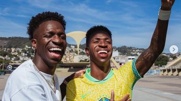 Vini Jr: "Está muito parecido. Nunca imaginei chegar até aqui, nunca sonhei com isso" - Reprodução/Instagran/@vinijr