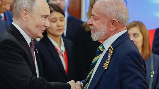 Segundo a Secom, a conversa durou cerca de 30 minutos e abordou os "diversos temas" discutido entre Putin e Trump - Ricardo Stuckert / PR