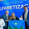 Na cerimônia de entrega do Prêmio MEC, Lula prometeu terminar seu mandato com 785 institutos federais espalhados pelo País - Ricardo Stuckert / PR