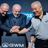 Alckmin e Lula na inauguração da GWM; presidente disse que chineses terão mais felicidade com os trabalhadores brasileiros - Ricardo Stuckert / PR