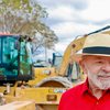 Em visita a obras em Contagem (MG), presidente cantarolou “2 mandatos do Lula incomodam” muito mais gente, numa referência a uma canção infantil - Ricardo Stuckert / PR