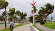 Vento forte e céu nublado em Caraguatatuba, no litoral norte de São Paulo, nesta terça-feira, 19. De acordo com a Defesa Civil Estadual,  ciclone extratropical intensificará ventos em todas as regiões do Estado - BIANCA CANADA/ATO PRESS/ESTADÃO CONTEÚDO