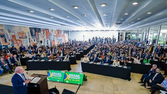 Lula ainda comentou que pretende convidar o presidente dos EUA, Donald Trump, a vir para a COP30 - Ricardo Stuckert/PR