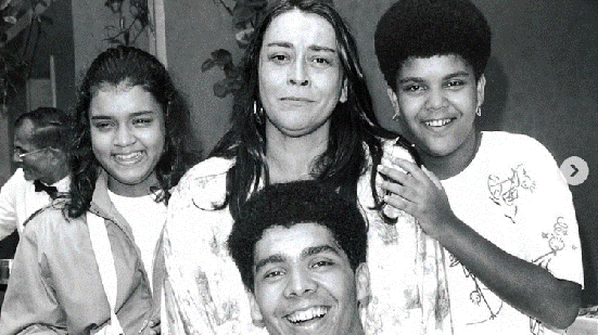 Drão, ex-esposa de Gilberto Gil,  mãe de Pedro, Preta e Maria - Reprodução/Instagran/@gilbertogil