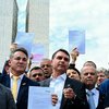 O objetivo da manifestação é pressionar os presidentes das Casas a pautar a anistia para o ex-presidente Jair Bolsonaro (PL) - Edilson Rodrigues/Agência Senado