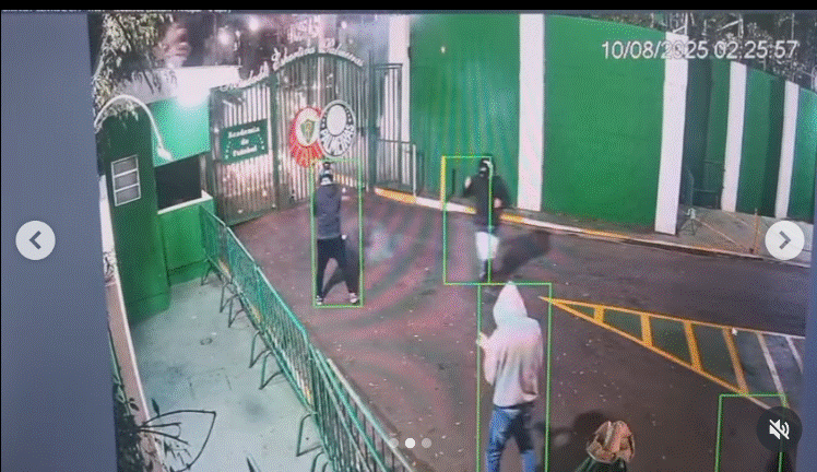 O clube afirmou que pretende registrar boletim de ocorrência e que já está em contato com a Polícia Civil para apurar os responsáveis - Reprodução/Instagran/@SEPalmeiras