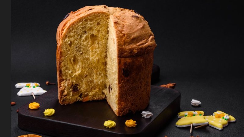Segundo a Abimapi, em 2024, o Brasil exportou aos EUA 3,2 mil toneladas de panetones, com receita de US$ 12,1 milhões - Envato