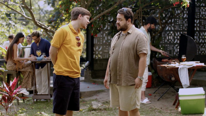O vídeo "Fundo do Churrasco" faz parte da campanha da Anbima para ampliar conhecimento sobre investimentos - Reprodução Porta dos Fundos